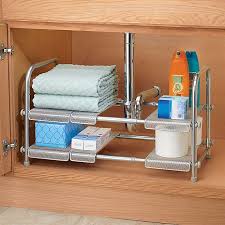 cabrini under sink organizer shelf in