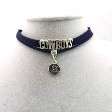 Click To Buy Dallas Cowboys Necklace Nfl Sport Gift Football Team Charm Necklace For Women Dallas Cowboys Necklace Dallas Cowboys Jewelry Cowboy Jewelry