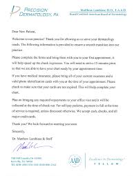 Stevens & associates, a national career management and outp. 5 New Patient Welcome Letters That Increase Engagement Etactics