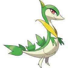 This cute little pokémon is water type and is seen right from the beginning of the pokémon days. Servine Pokemon Bulbapedia The Community Driven Pokemon Encyclopedia