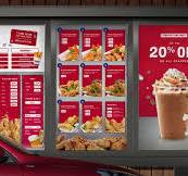 7 Ways of using Drive Thru Digital Signage Menu Boards for QSR