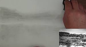You can draw different shapes and sizes of waves to convey shadow and reflections. How To Draw Reflective Water Online Art Lessons