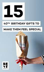 Another option is to give tickets or a gift certificate for a place or experience that will offer them an amazing time and incredible memories. Need Some Gift Ideas For Someone S 40th Birthday Here S 40 40th Birthday Gifts 40th Birthday Gifts For Women Husband 40th Birthday