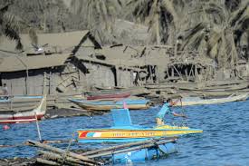 Residents of taal volcano island were evacuated following increased seismic activity in taal taal volcano emits ash a little past 5 a.m. Philippine Prelate Warns Against Volcano Eruption Fake News Uca News