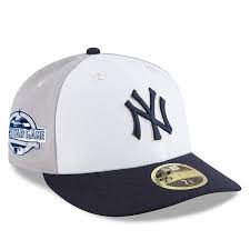 New York Yankees New Era 2018 Mlb All Star Game On Field Low Profile 59fifty Fitted Hat White Navy Fitted Hats New Era New York Yankees