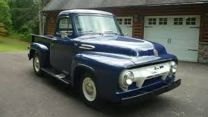 Image result for Blue 1954 Ford