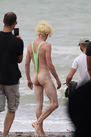 Shop with afterpay on eligible items. File Mankini Borat Style On The Beach Man Back Being Photographed Jpg Wikimedia Commons