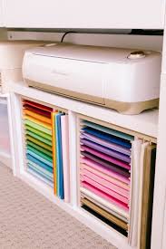 The Best Cricut Desk Setup And Paper Organization A Touch Of La Whether you're looking to take your papercrafts to the next level or create the perfect companion to everyday crafting, the cricut joy is a compact and portable way to enjoy digital. the best cricut desk setup and paper