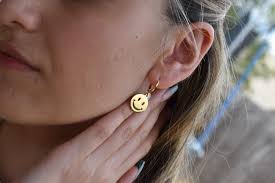 Smiley Face Charm Gold Filled