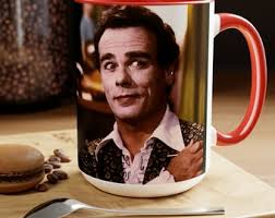 15oz. Dean Stockwell Blue velvet Davis Lynch move Two-Tone Coffee Mugs,  15oz dean Stockwell blue velvet cool gift