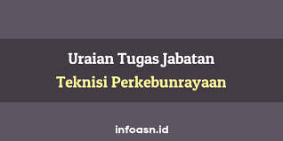 Check spelling or type a new query. 21 Butir Uraian Tugas Jabatan Teknisi Perkebunrayaan Penyelia