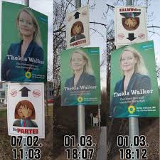 Meine freundin schreibt, … sie mich im nächsten jahr besucht. Martin Sonneborn Pa Twitter Die Partei Plakatiert Um Nachdem Die Grunen Ihr Plakat Verschoben Haben Grune Vs Die Partei Null Zu Drei Smiley Https T Co Nzzdzv2ynu