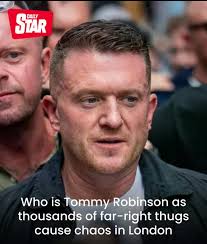 I never realised there were that may thugs and yobs in the UK. Tommy  Robinson, aka Stephen Yaxley-Lennon and his band of shaven head merry men  are claiming 3,000,000 attended the London