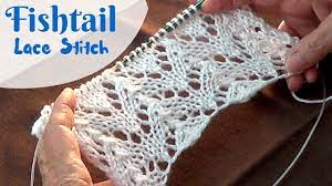 Check out our fishtail knit hat selection for the very best in unique or custom, handmade pieces from our shops. Fishtail Lace Stitch Knitting Fish Tail Lace Pattern Youtube