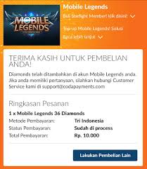 Hotelmurah.com melayani top up ml murah dan bisa dilakukan secara mudah dan murah mulai 1000 rupiah saja. Cara Top Up Diamond Di Codashop Bisa Beli Rp 3 000 Lho Irumira