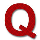 AfterGlow - Retroreflective 2 inch Letter "Q" - Red - Package of 10