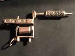 Lyle Tuttle 70 S Tattoo Machine Pendant Silver Vintage Tattoo Tattoo Artists Tattoo Machine