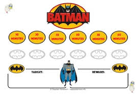 Happy Learners Reward Systems Batman Character