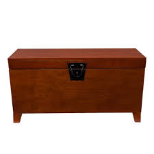 A trunk coffee table is an essential piece of furniture for any living space. Sei Furniture Pyramid Storage Trunk Coffee Table Mission Oak Buy Online In Botswana At Botswana Desertcart Com Productid 3890649