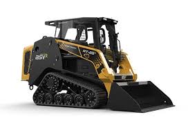Has selectable controls for pilot and h pattern, heat, ac, radio, and backup camera 2014 cat 259d enclosed cab, 2 speed, quick attach, rear camera, 80 % tracks, excellent undercarriage, 500 hr service just completed. Asv Vt 70 High Output Mid Frame Vertical Lift Compact Track Loader