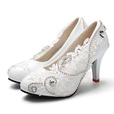About 64% of these are women's pumps, 2% are genuine leather shoes, and 16% are women's sandals. 8cm Escarpin Chaussures Talon Haut Strass Cristal Dentelle Mariage Mariee Fete Soiree Femme Blanc Blanc Achat Vente Escarpin Soldes Sur Cdiscount Des Le 20 Janvier Cdiscount
