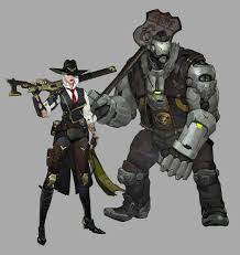 Ashe Bob Concept Art Overwatch Fan Art Overwatch Concept Art Characters