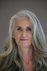 Celebrities who look great with grey hair. Photo Shoot With White Hot Hair Lff Makeup Looks Great On Model Nicky Long Hair Styles Womens Hairstyles Long Gray Hair