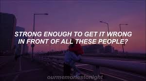 The street looks when it's just rained. Louis Tomlinson Fearless Lyrics Youtube