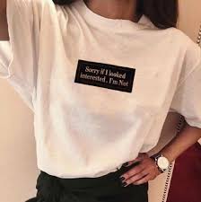 Soon our heroes, imprisoned with a wild assortment of inmates, are trying to make the best of a bad situation. Not Interested T Shirt Unisex Tumblr Quote Vintage 90s Camisetas Grunge Graphic Vintage Aesthetic Women Funny Tee Tshirt Top T Shirts Aliexpress