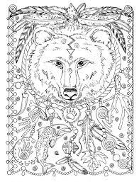 Search for native american animals for coloring in these categories. 5 Pages Instant Download Animal Spirits To Color Wolf Raven Etsy Animal Coloring Pages Bear Coloring Pages Pattern Coloring Pages