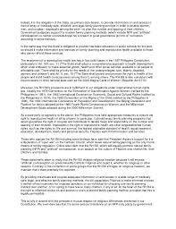 Writing a position paper means you have to present a personal view from many sides. Ateneo Faculty Position Paper On The Rh Bill