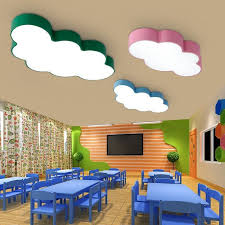 Pin By Bita On Ceiling Lighting Daycare Design Daycare Decor Kindergarten Interior