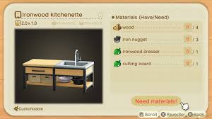 Ironwood Furniture Set How To Craft Get All Items Variations In Animal Crossing New Horizons In 2020 Animal Crossing New Animal Crossing Animal Crossing Qr