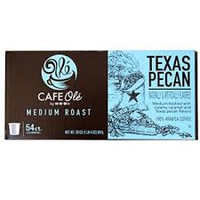 Maybe you would like to learn more about one of these? Heb Cafe Ole Texas Pecan Single Serve Coffee 54 Count Walmart Com Walmart Com