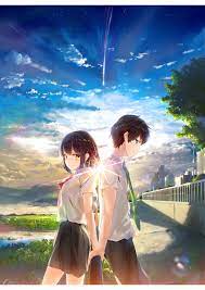 miyamizu mitsuha tachibana taki ロマンスアニメ 美的アニメ アニメの壁紙