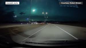 Meteor lights up Calgary skies