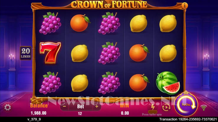Crown of Fortune Slot Review & Demo by TaDa Gaming - Play Free Online