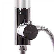 Gajo Duschpaneel Regendusche Mit Duschbrause Aus Verchromten Messing Spa In Silber B Ware