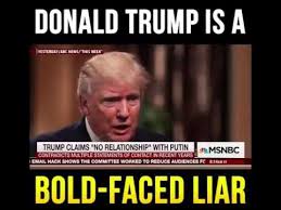 trump is a bold faced liar - YouTube