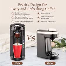 Meaning you might still get a dozen cups, but the coffee maker and the glass carafe have. Single Serve Coffee Maker Blue Ikich 2 In 1 Coffee Brewer For Single Cup Pods Capsules K Cup Pod 2 0 Ground Coffee With 12 Ounce And 8 Ounce Reservoir For Home Travel Mimbarschool Com Ng