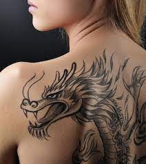 Contoh gambar desain tatto keren untuk wanita dan artinya. 10 Teratas Tato Naga Terbaik Wanita22
