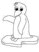 The collection is varied with different variations and characters. Penguin Coloring Pages