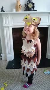 The Owl From The Gruffalo For World Book Day Modelled By My Three Year Old X Owl Costume Summer Dresses Harajuku