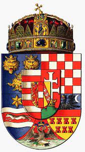 A címer ábrája a címerhatározó kulcsában:→címerhatározó/egy/k/eka. Empire Of Austria Hungary Shield Of The Official Great Seal Of The Kingdom Of Hungary 9 Feb 1874 1891 Hungary History Coat Of Arms Heraldry