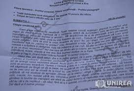 Printre lucrările corectate, găsesc un text al unei eleve căreia aș fi onorat. Simulare Bac 2015 Subiecte Si Barem Limba Romana Profil Uman Clasa A Xi A Stirileprotv Ro