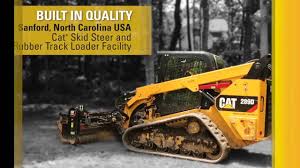 Skid steer, compact track and multi terrain loaders maintenance. Rent Cat Skid Steers Carolina Cat Construction