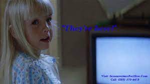 Poltergeist is a 1982 film about a southern california family whose home is haunted by a host of ghosts. Movie Quote For Poltergeist They Re Here Moviequotes Poltergeist Screenwritersforhire Screenwrite Favorite Movie Quotes Best Movie Quotes Spooky Movies