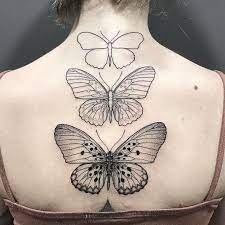 Spine Tattoo Design Butterfly Tattoo Butterfly Tattoo Designs Butterfly Tattoos For Women