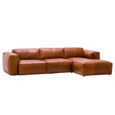 Studio Copenhagen Corner Sofa Hudson Iv Brown Real Leather 295x71x173 Cm In 2020 Sofa Couch Couch Sofa