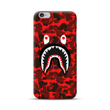 Shark With Red Camo Iphone 6s 6 Plus Case Caseformula